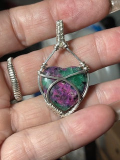 Handmade Epidote Pendant